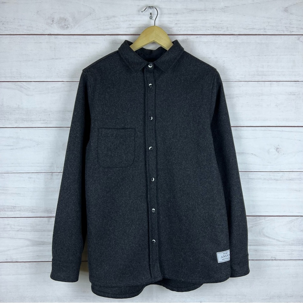 Anian Canada Wool Shirt Jacket Shacket XL